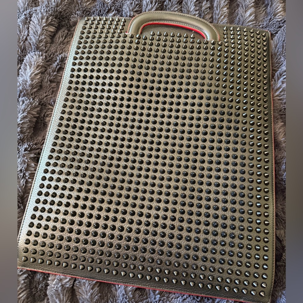 Christian Louboutin studded bag